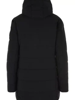 Confetti Longline Faux Down Jacket