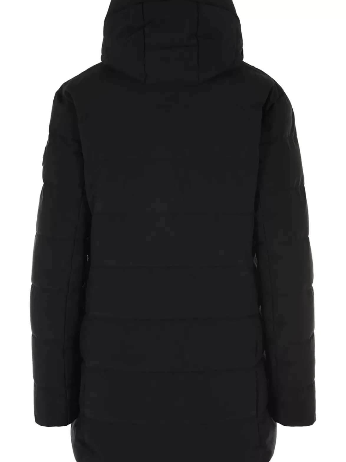 Confetti Longline Faux Down Jacket