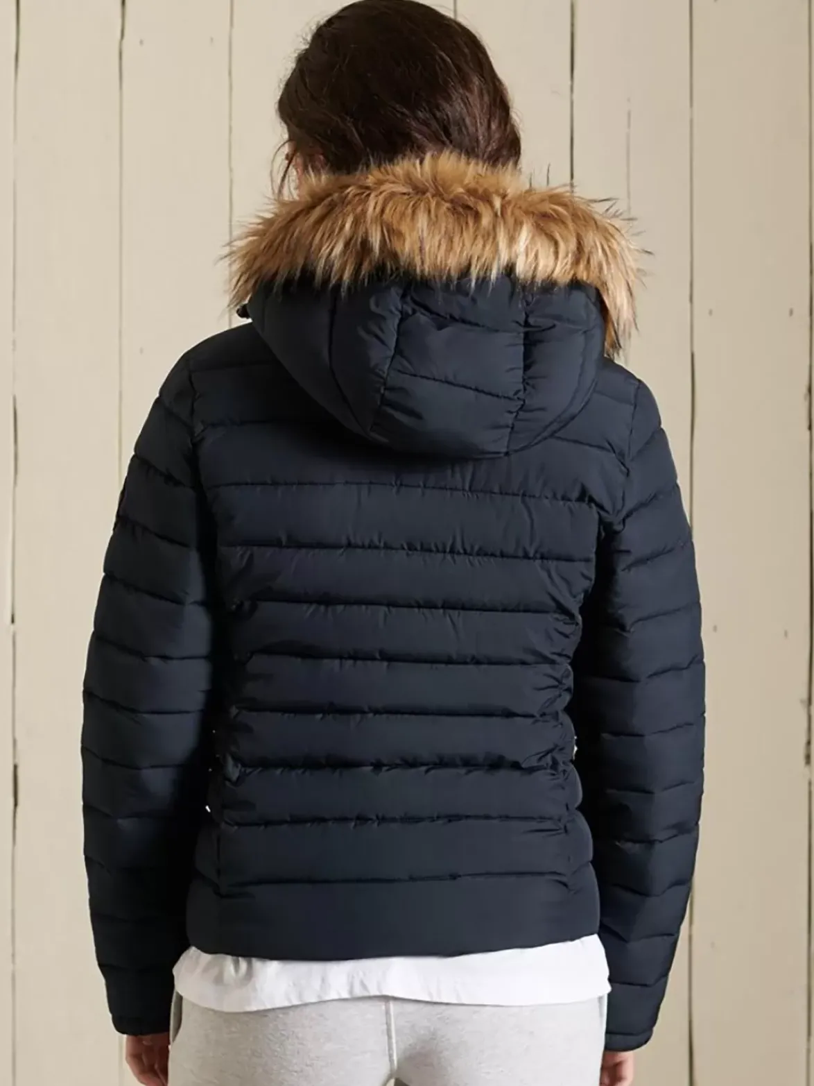 Superdry Classic Faux Fur Fuji Jacket