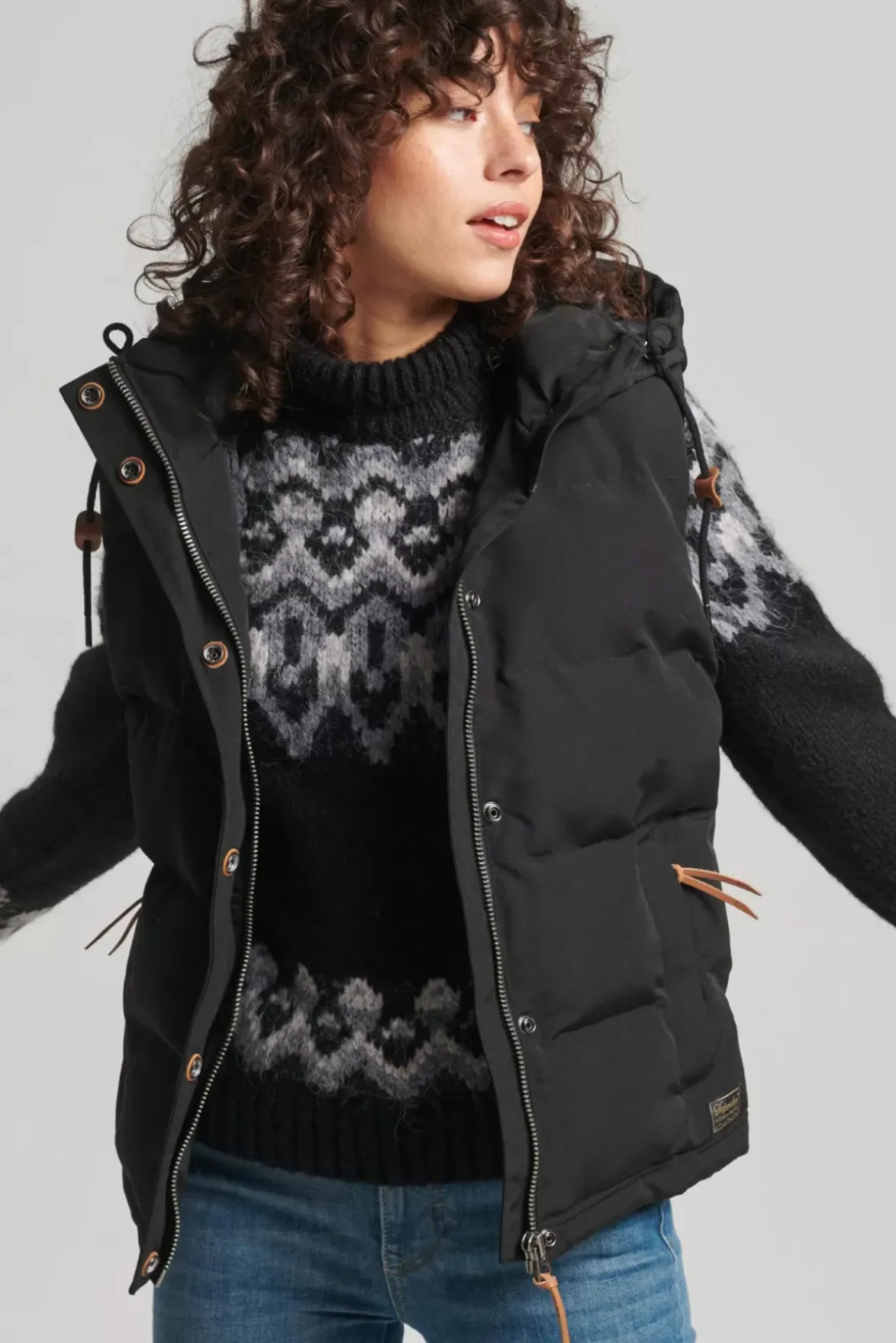 Superdry Hooded Everest Gilet