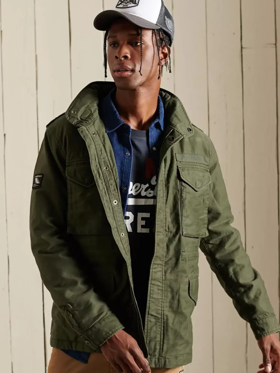 Superdry M65 Borg Lined Jacket