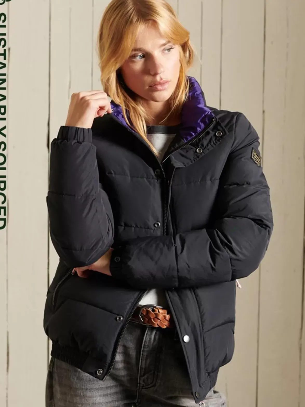Superdry Source Retro Puffer