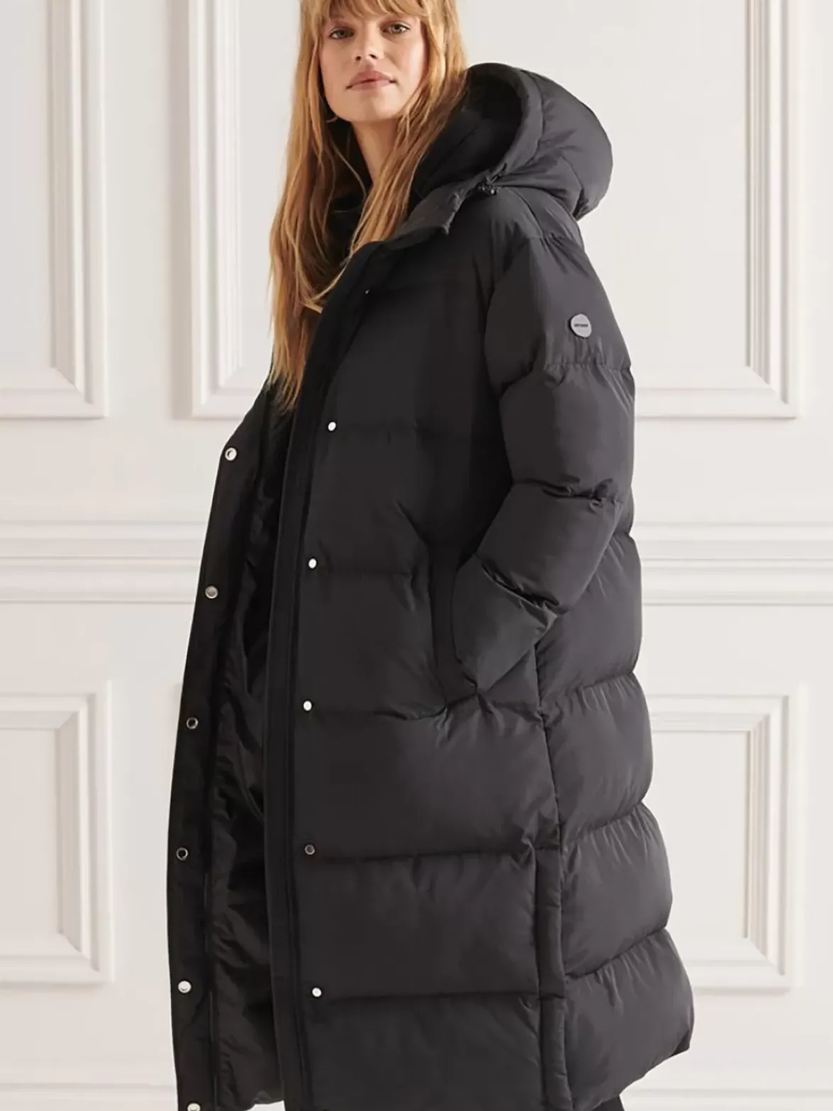 Superdry Studios Longline Duvet Coat