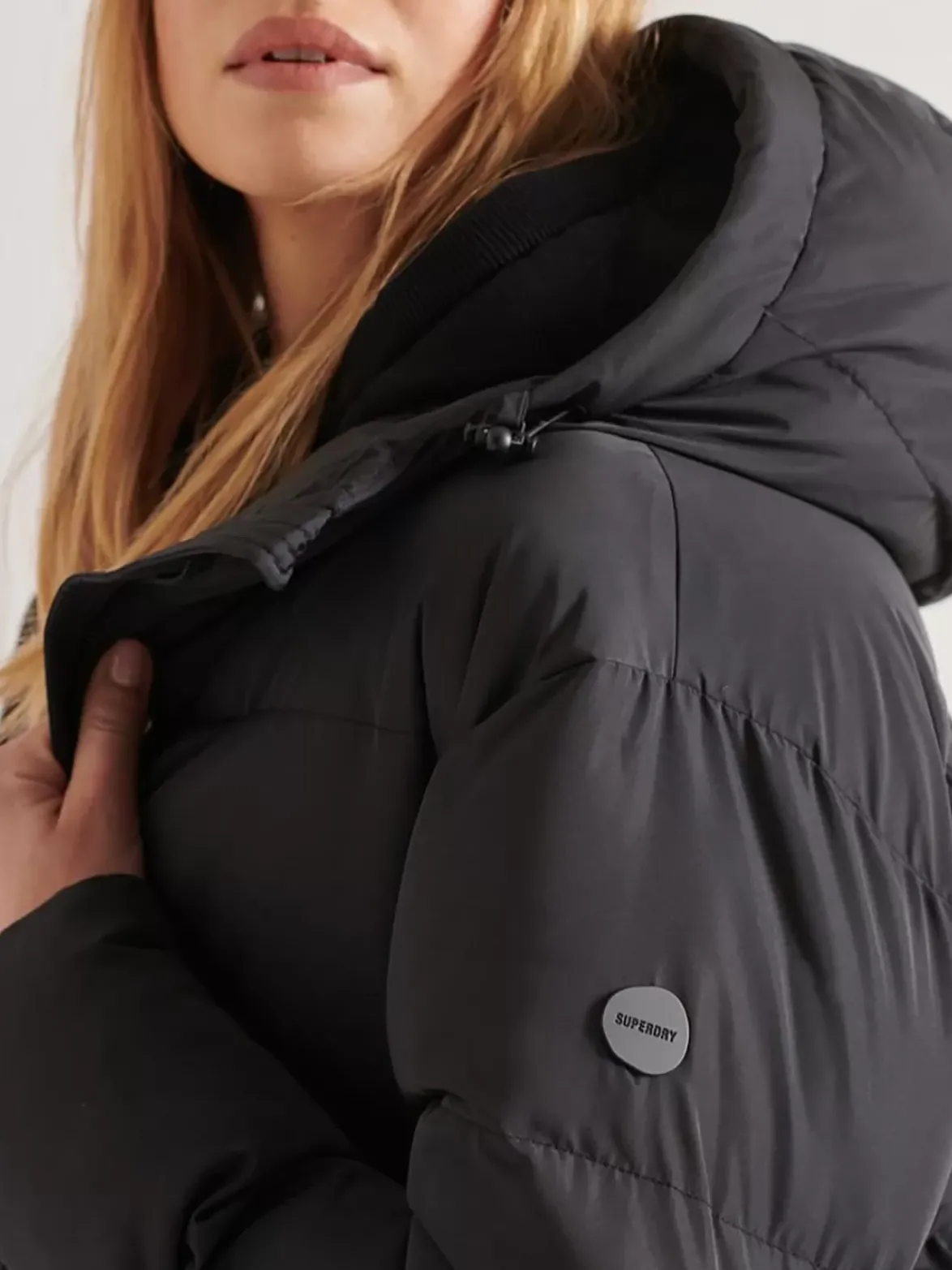 Superdry Studios Longline Duvet Coat