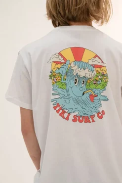 Tiki Party Wave Short Sleeve T-Shirt