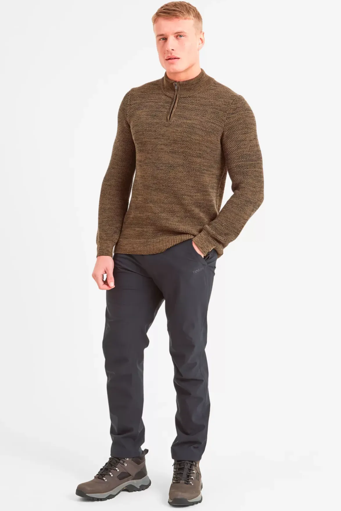 Tog24 Epson Zip Neck Jumper