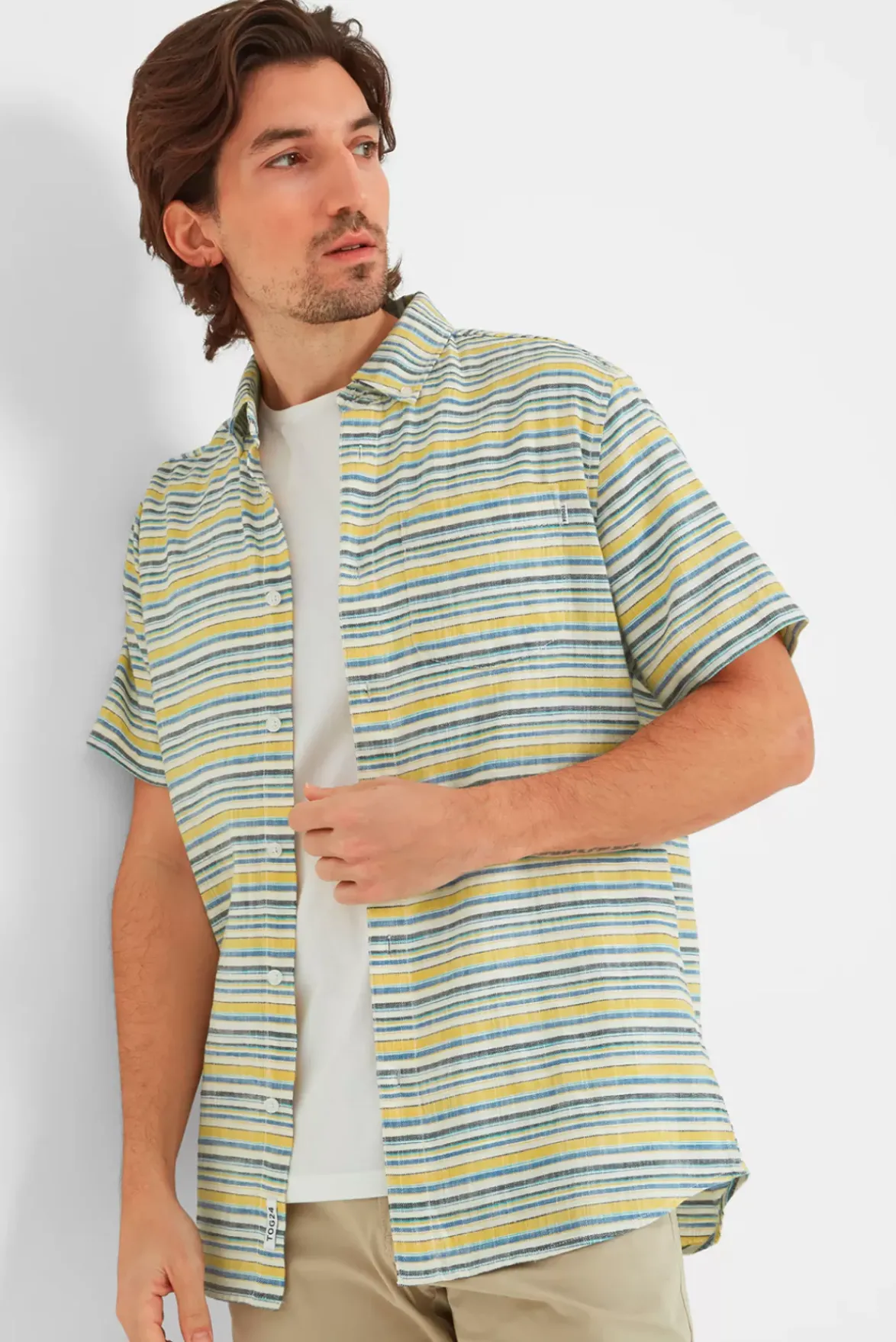 Tog24 Harold Short Sleeve Stripe Shirt