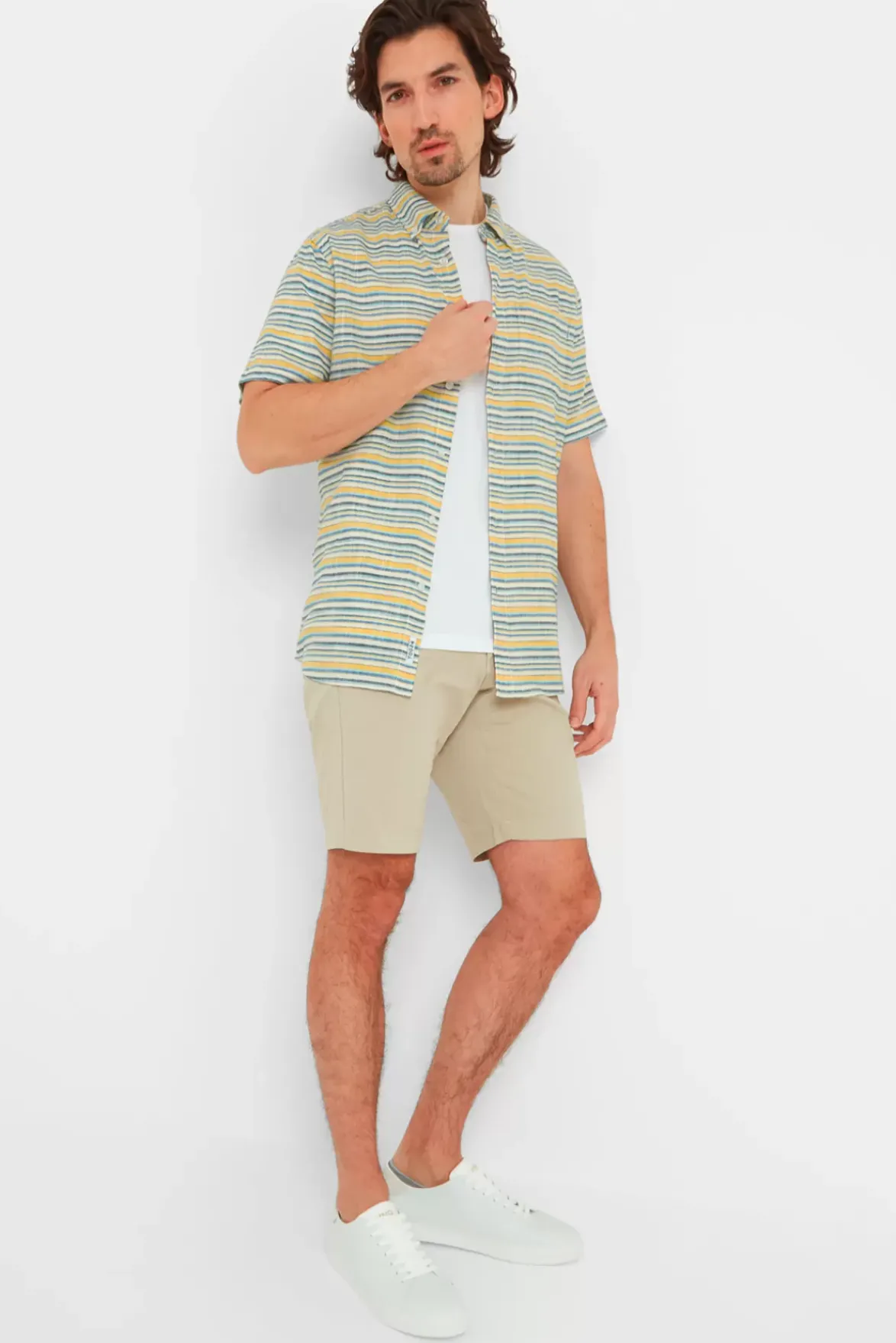 Tog24 Harold Short Sleeve Stripe Shirt