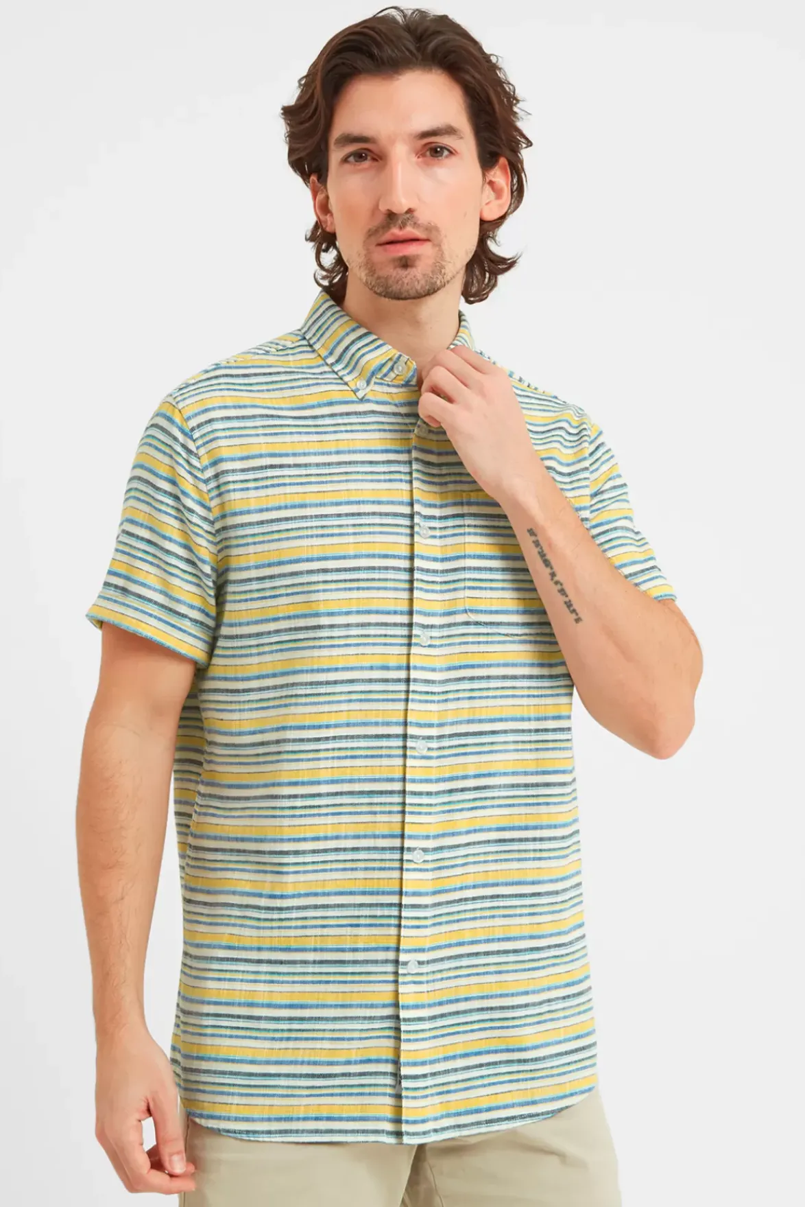 Tog24 Harold Short Sleeve Stripe Shirt