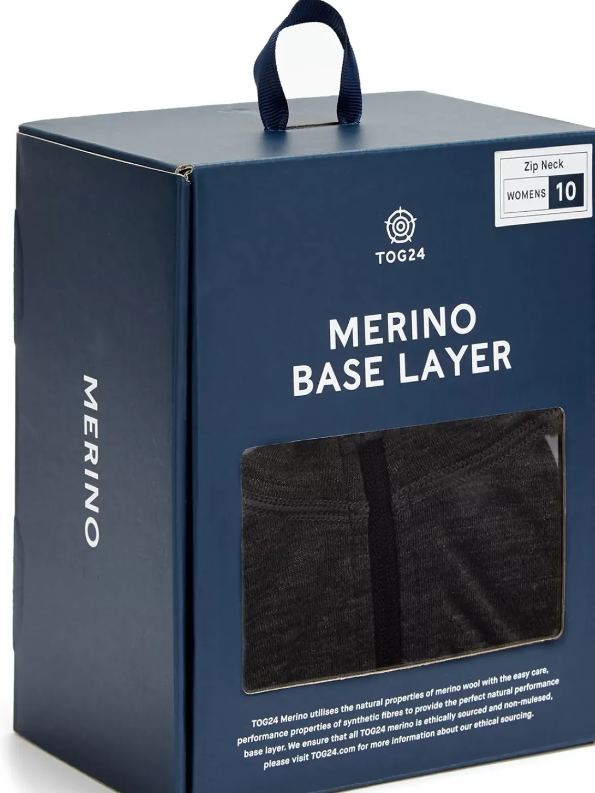 Tog24 Nevis Merino Zip Neck