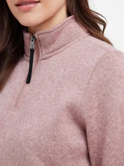Tog24 Pearson Knitlook Fleece Zipneck