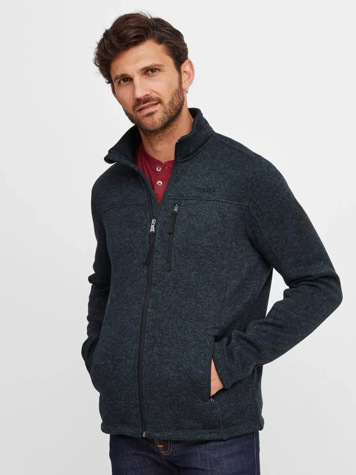 Tog24 Sedman Knitlook Fleece Jacket